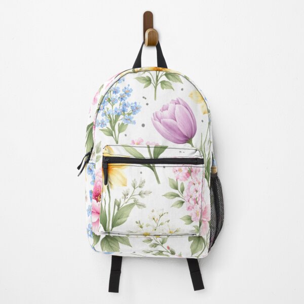 Item preview, Elegant Pastel Floral Pattern | Watercolor Spring Flowers Design designed and sold by DreamPixelPrint.