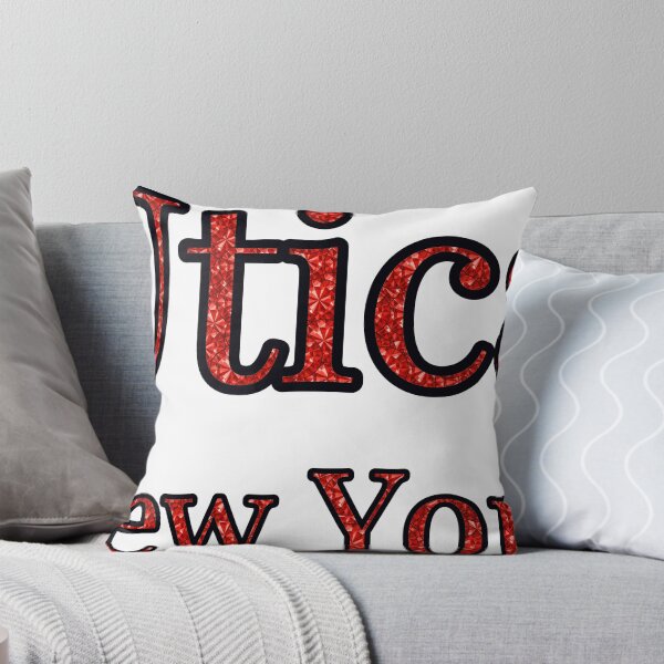 Item preview, Utica New York City Name With Red Rhinestone designed and sold by TheIconSmith.