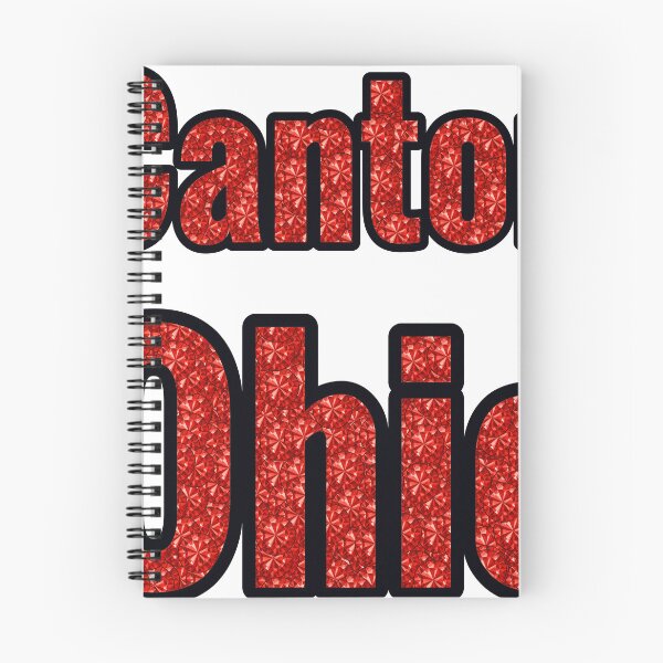 Item preview, Canton Ohio City Name With Red Rhinestone designed and sold by TheIconSmith.