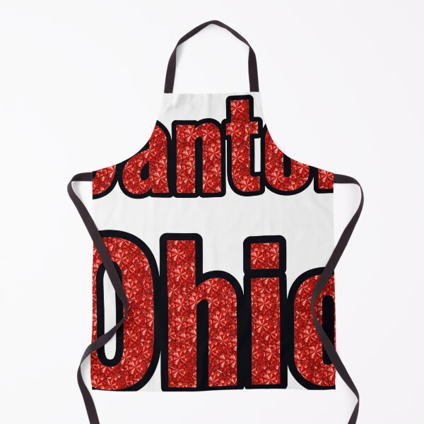 Item preview, Canton Ohio City Name With Red Rhinestone designed and sold by TheIconSmith.