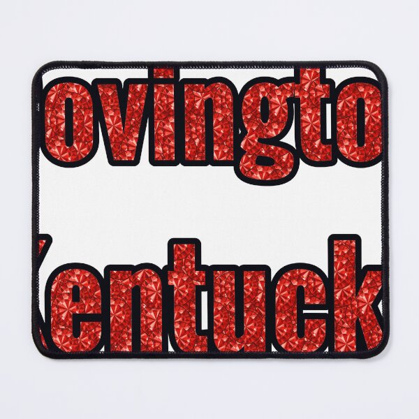 Item preview, Covington Kentucky City Name With Red Rhinestone designed and sold by TheIconSmith.