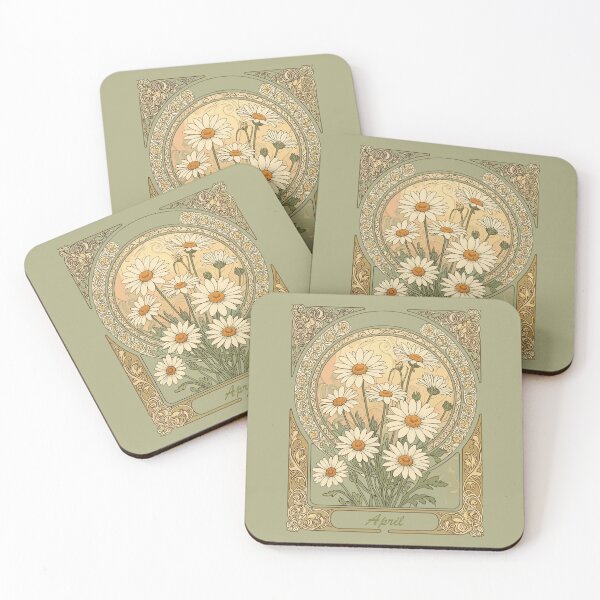 Item preview, Elegant Spring Daisy Birth Month Flower designed and sold by taiche.