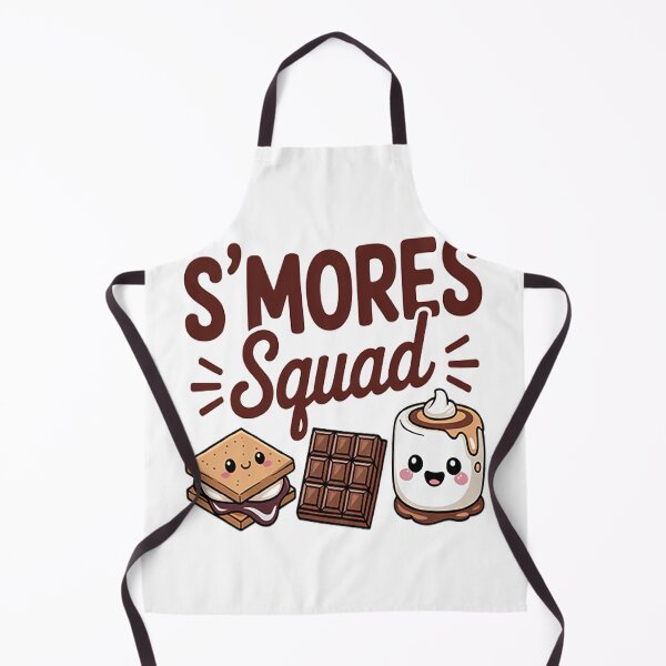 Item preview, S'mores Squad Camping Campfire Chocolate Marshmallow S'more designed and sold by NicolaMail.
