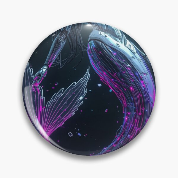 Item preview, Deep Sea Glitch - The Cyber-Siren designed and sold by THEARTCURATİON .