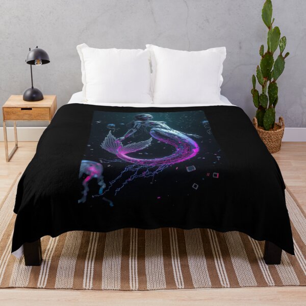 Item preview, Deep Sea Glitch - The Cyber-Siren designed and sold by THEARTCURATİON .