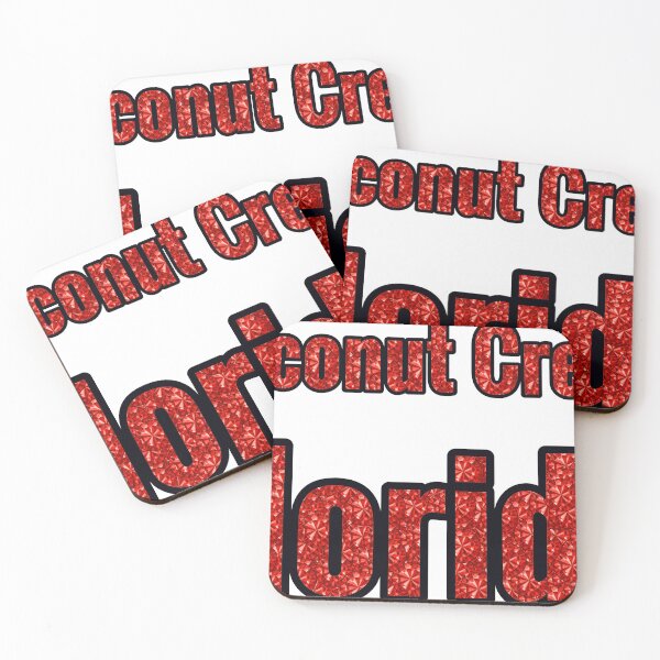 Item preview, Coconut Creek Florida City Name With Red Rhinestone designed and sold by TheIconSmith.