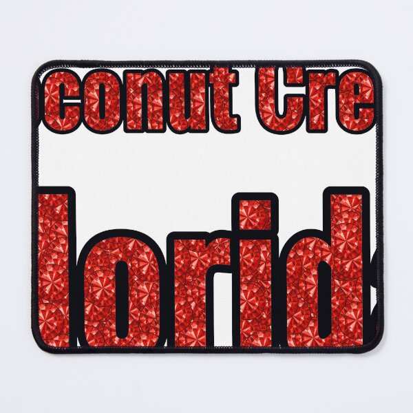Item preview, Coconut Creek Florida City Name With Red Rhinestone designed and sold by TheIconSmith.