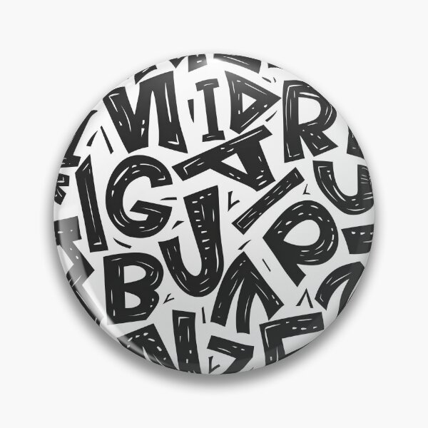 Item preview, Playful Hand-Drawn Alphabet Pattern – Bold Typography Doodle Seamless Design designed and sold by Windy-market.