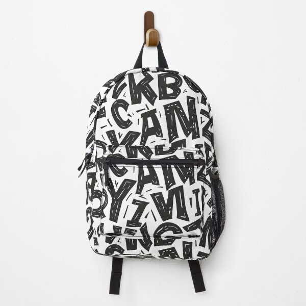 Item preview, Playful Hand-Drawn Alphabet Pattern – Bold Typography Doodle Seamless Design designed and sold by Windy-market.
