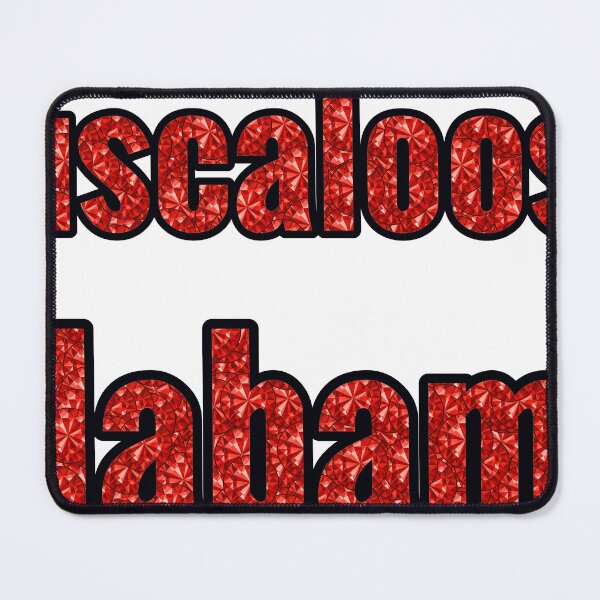 Item preview, Tuscaloosa Alabama City Name With Red Rhinestone designed and sold by TheIconSmith.