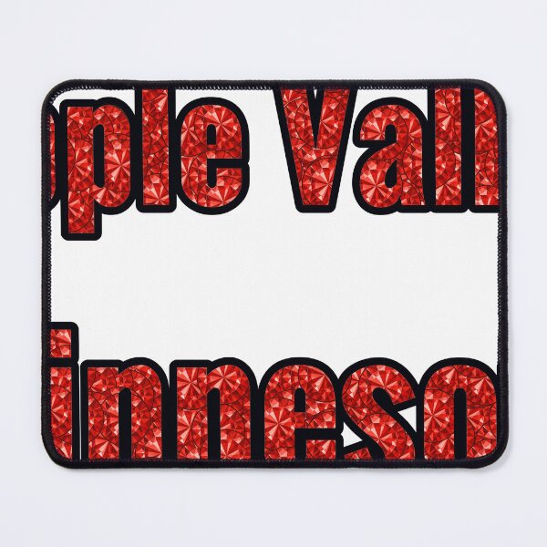 Item preview, Apple Valley Minnesota City Name With Red Rhinestone designed and sold by TheIconSmith.