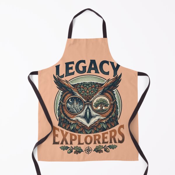 Item preview, Legacy Explorers – Owl Wisdom Emblem Design designed and sold by Dogandesighn.