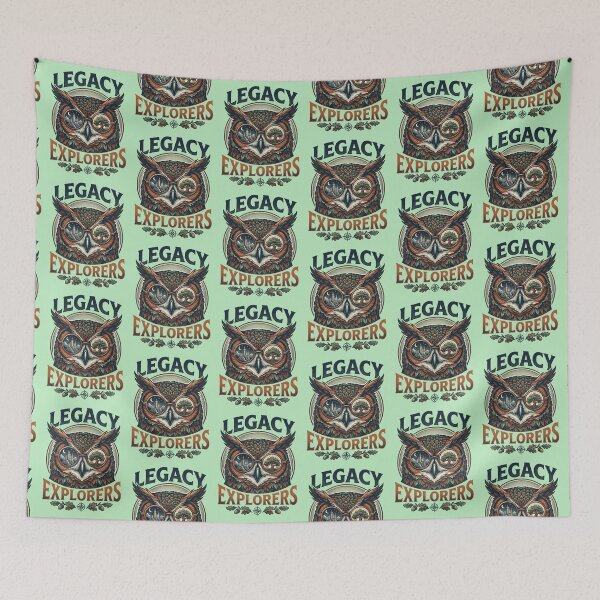 Item preview, Legacy Explorers – Owl Wisdom Emblem Design designed and sold by Dogandesighn.