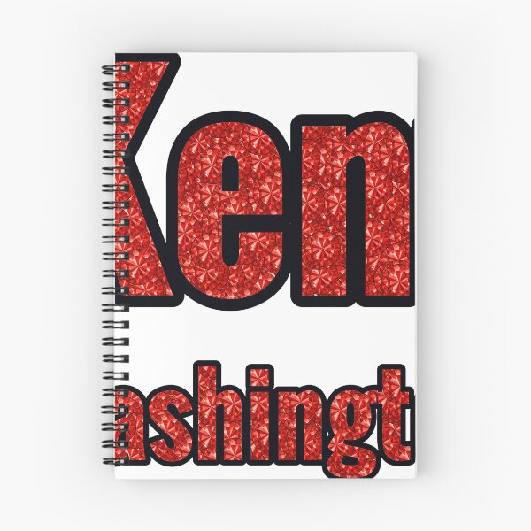 Item preview, Kent Washington City Name With Red Rhinestone designed and sold by TheIconSmith.