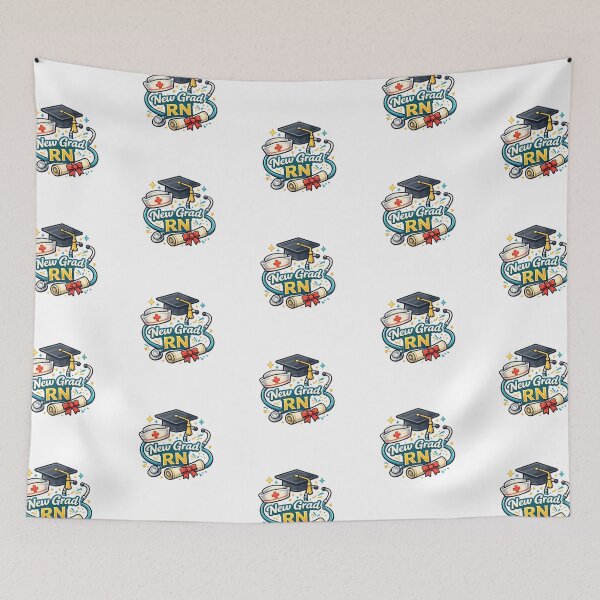 Item preview, Cute New Grad RN Nurse Life Art Perfect Tote Bag Gift Idea designed and sold by Divakar Fashion.