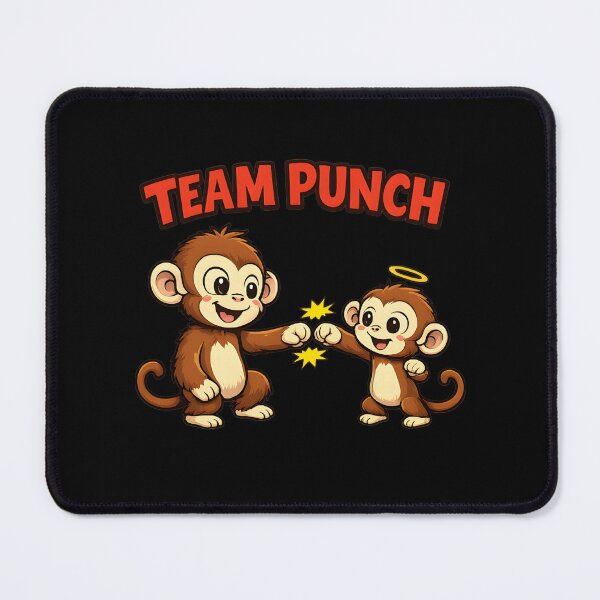 Item preview, Cute Monkey Fist Bump Team Punch Baby Monkey Funny Animal Design designed and sold by DONT ASK CLUB.