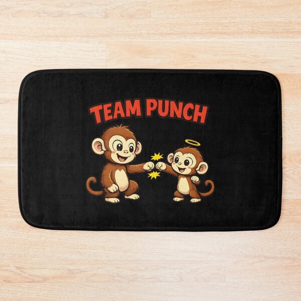 Item preview, Cute Monkey Fist Bump Team Punch Baby Monkey Funny Animal Design designed and sold by DONT ASK CLUB.