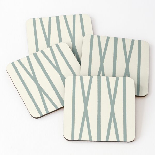 Item preview, Bohemian classic blue stripes on a cream background  designed and sold by Yana Mustafina | Boho Soulful Designs.