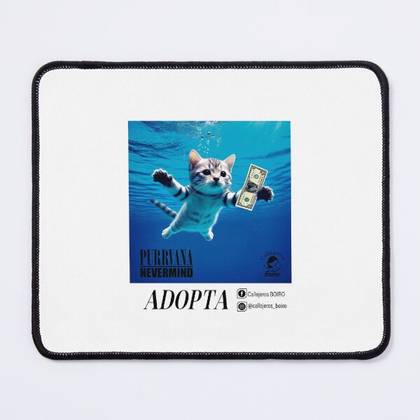 Item preview, Purrvana: adopt. designed and sold by Callejeros Boiro Protectora de animales.