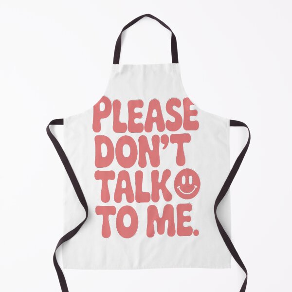 Item preview, Please Don't Talk To Me Groovy designed and sold by TheRetroStyle.