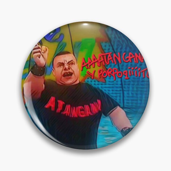 Item preview, Lucha Libre Spanish Announcer Atangana Art designed and sold by Dizayndan.