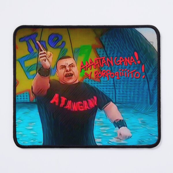 Item preview, Lucha Libre Spanish Announcer Atangana Art designed and sold by Dizayndan.