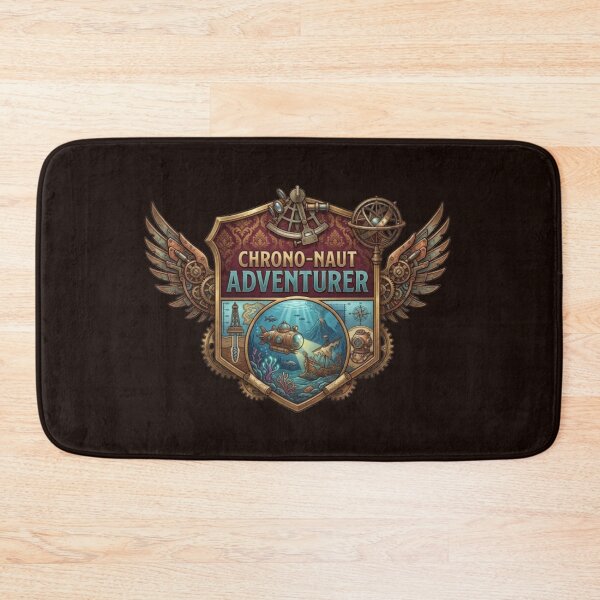 Item preview, Chrono-Naut Adventurer – Steampunk Exploration Emblem Design designed and sold by Dogandesighn.