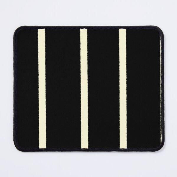 Item preview, Bohemian classic creamy stripes on a black background designed and sold by Yana Mustafina | Boho Soulful Designs.