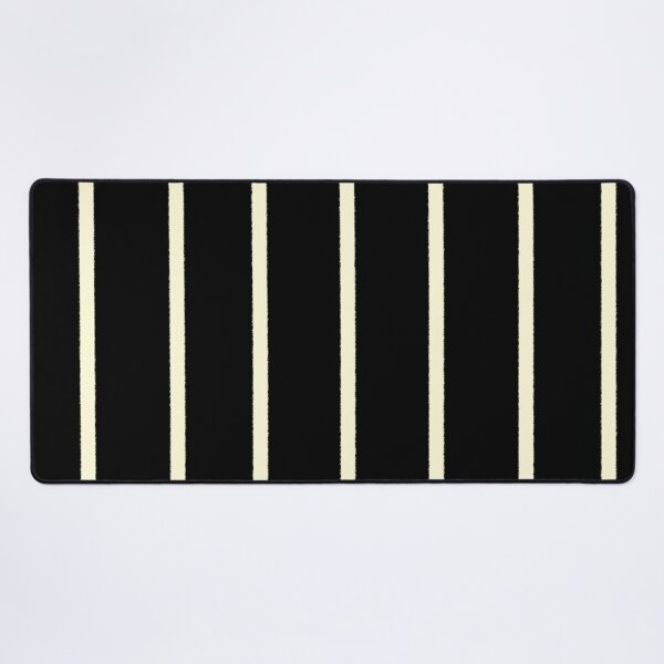 Item preview, Bohemian classic creamy stripes on a black background designed and sold by Yana Mustafina | Boho Soulful Designs.