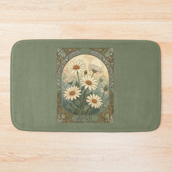 Item preview, Decorative Daisy Bloom Art Nouveau Botanical designed and sold by taiche.