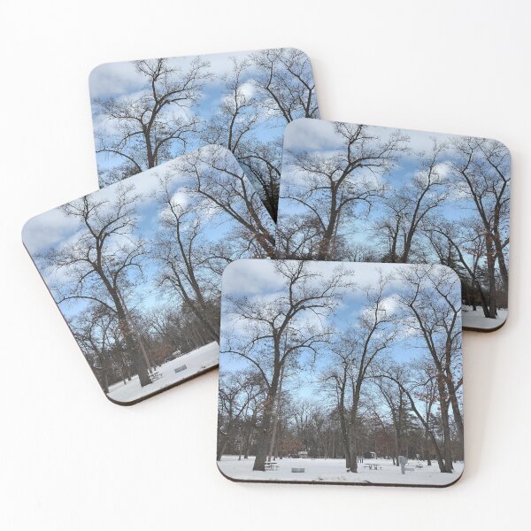 Item preview, Árboles de invierno en Bay City, Michigan designed and sold by Outdoor-Adventures-Inc.