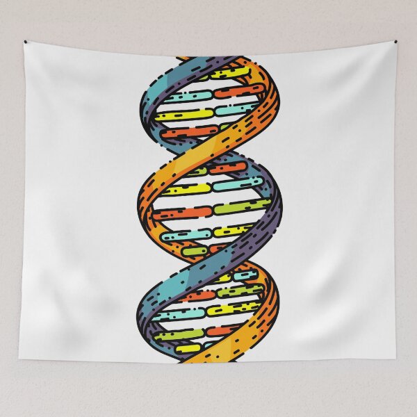 Item preview, Molecular Biology - DNA Helix & Cellular Art designed and sold by Mini Pixel Perfect Co..