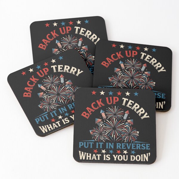 Item preview, Back it Up Terry Put It in Reverse July 4th Fireworks Terry designed and sold by THREE LITTLE BEANS.