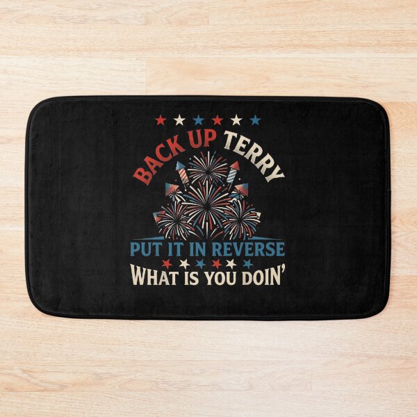 Item preview, Back it Up Terry Put It in Reverse July 4th Fireworks Terry designed and sold by THREE LITTLE BEANS.
