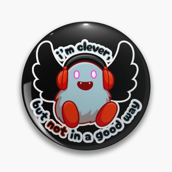 Item preview, Vexlin Morrowglee - i'm clever, but not in a good way designed and sold by Newdlebobs.