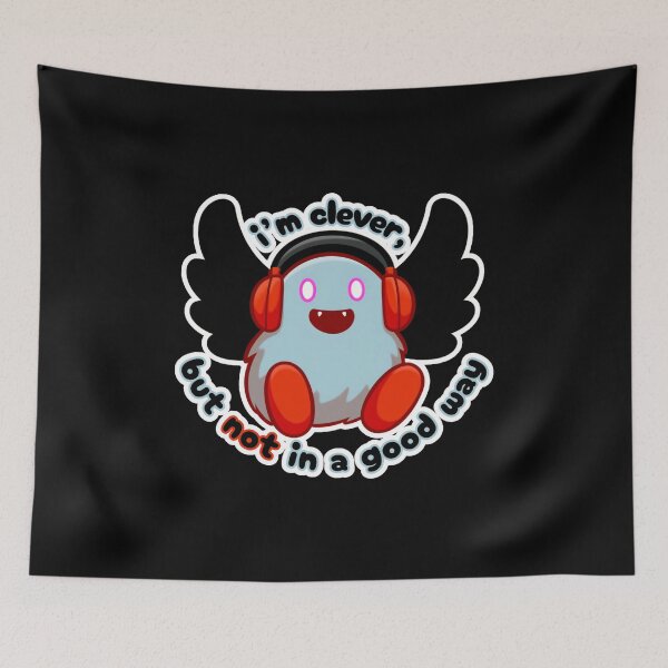 Item preview, Vexlin Morrowglee - i'm clever, but not in a good way designed and sold by Newdlebobs.