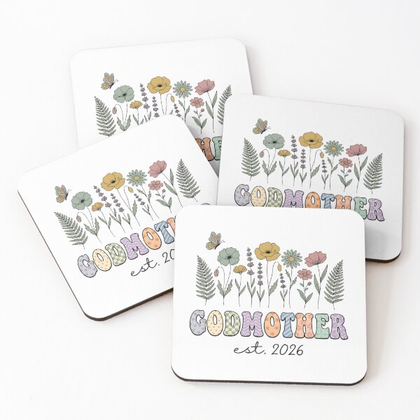 Item preview, Godmother Est. 2026 Wildflower Promoted to Godmother designed and sold by OlakunleOloroz.