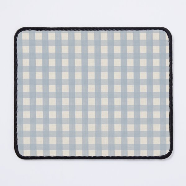 Item preview, Pastel blue gingham plaid - Cottagecore check pattern designed and sold by Illustrated by Nat.