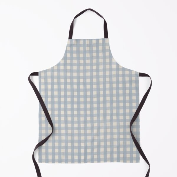 Item preview, Pastel blue gingham plaid - Cottagecore check pattern designed and sold by Illustrated by Nat.
