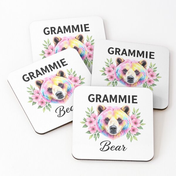 Item preview, Grammie Bear Floral Graphic for Mothers Day Moments designed and sold by OlakunleOloroz.