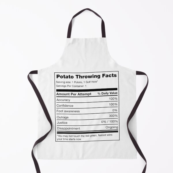 Item preview, Potato Throw Facts designed and sold by eldram.