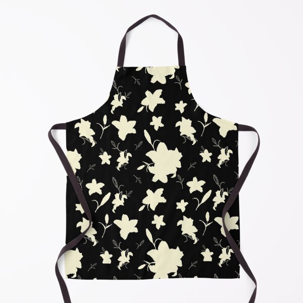 Item preview, Bohemian Black and creamy Floral Line Art Pattern designed and sold by Yana Mustafina | Boho Soulful Designs.