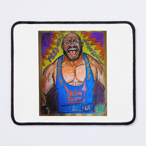 Item preview, Big Guy Pro Wrestler Feed Me More Pop Art designed and sold by Dizayndan.