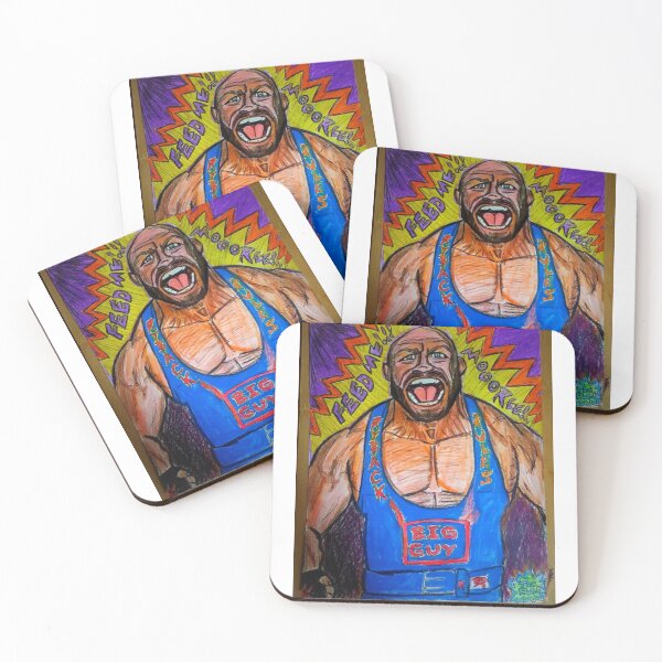 Item preview, Big Guy Pro Wrestler Feed Me More Pop Art designed and sold by Dizayndan.