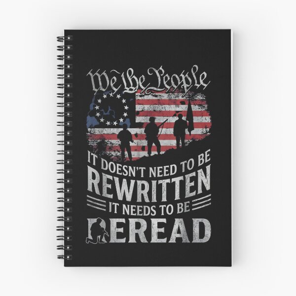 Item preview, US Flag Constitution of The USA Needs to Be Reread designed and sold by THREE LITTLE BEANS.