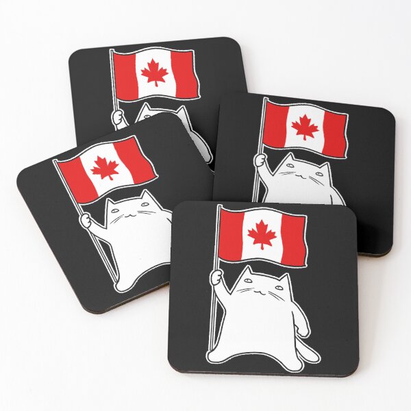 Item preview, Canada flag cat designed and sold by eri-morie.