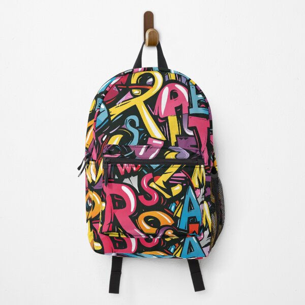 Item preview, Colorful Graffiti Alphabet Pattern – Urban Street Art Typography Seamless Design designed and sold by Windy-market.