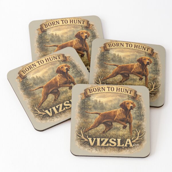 Item preview, Vizsla Dog Hunting Design – Field Legend Vintage Art  designed and sold by TammyHunterArt.