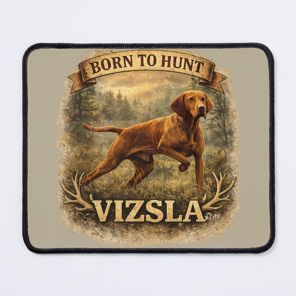 Item preview, Vizsla Dog Hunting Design – Field Legend Vintage Art  designed and sold by TammyHunterArt.