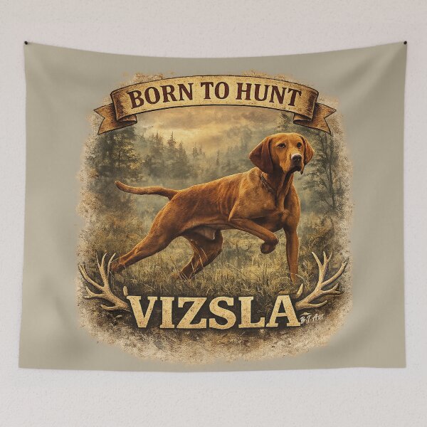 Item preview, Vizsla Dog Hunting Design – Field Legend Vintage Art  designed and sold by TammyHunterArt.